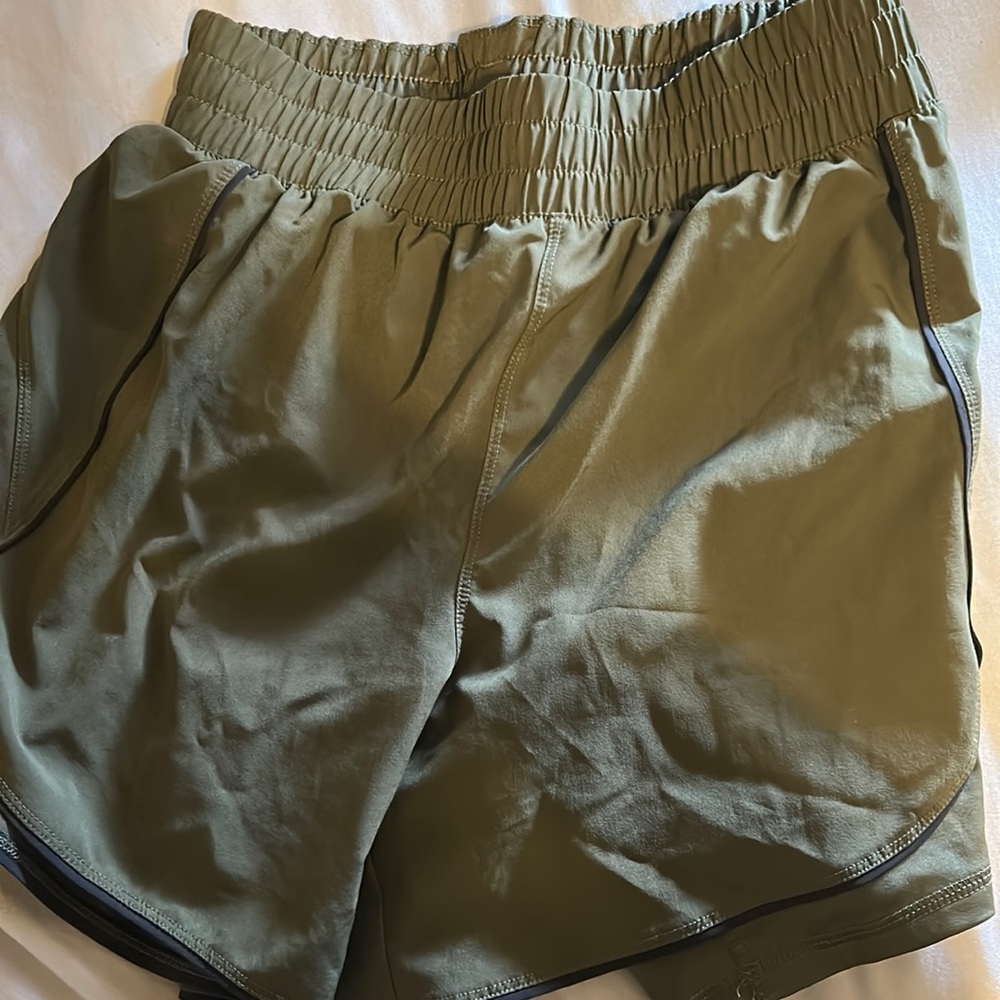 Barely worn shorts with spandex small (4-6)